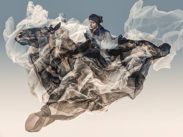 Photograph Marianna Armata Paper Horse on One Eyeland